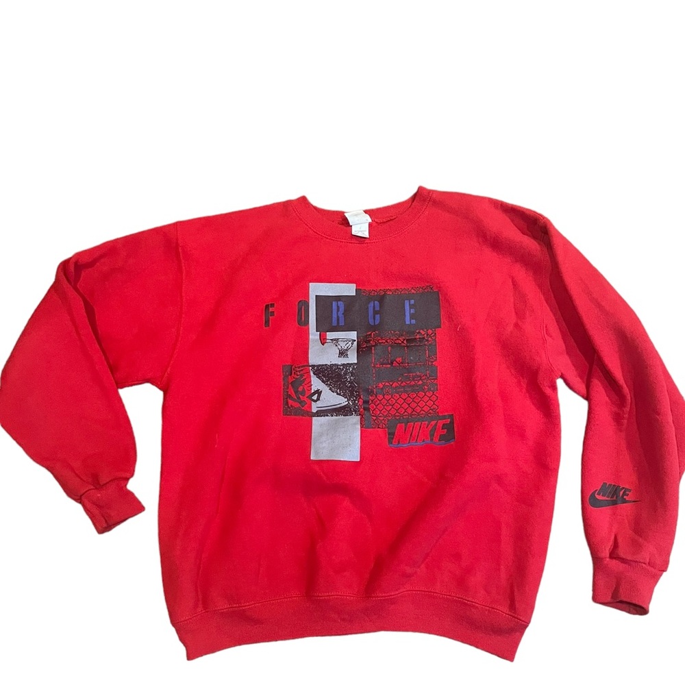 GUC RARE Vintage Nike Force Crewneck Basketball Sweater